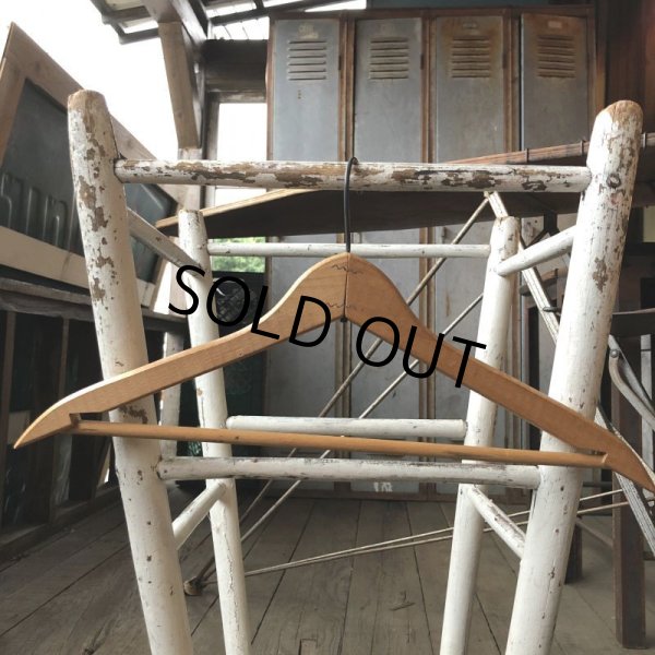 画像5: Vintage Antique Advertising Wood Hanger WELCOM (B240) (5)