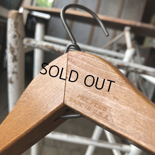 画像6: Vintage Antique Advertising Wood Hanger THE KELLER CO (B266) (6)