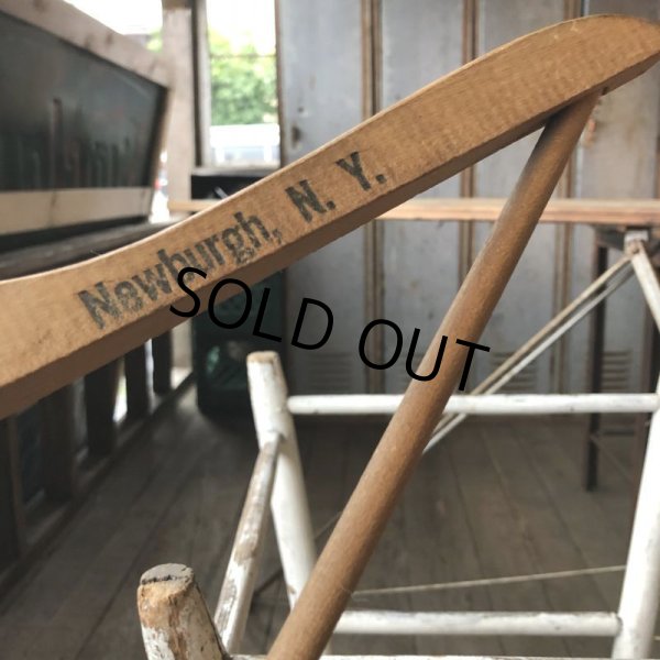 画像3: Vintage Antique Advertising Wood Hanger 40 Water ST. (B251) (3)