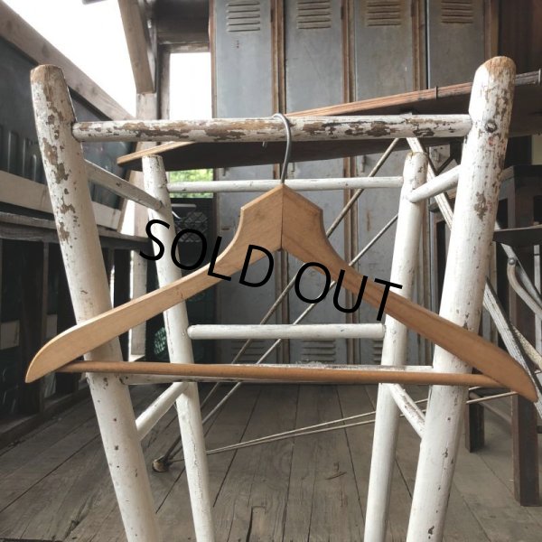 画像5: Vintage Antique Advertising Wood Hanger GOOD MAN'S (B262) (5)
