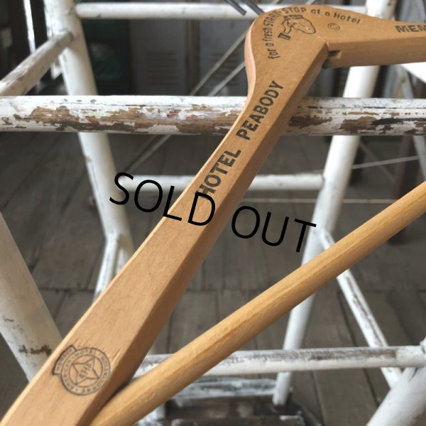 画像2: Vintage Antique Advertising Wood Hanger for a fresh STRT.STOP at a Hotel (B238) (2)