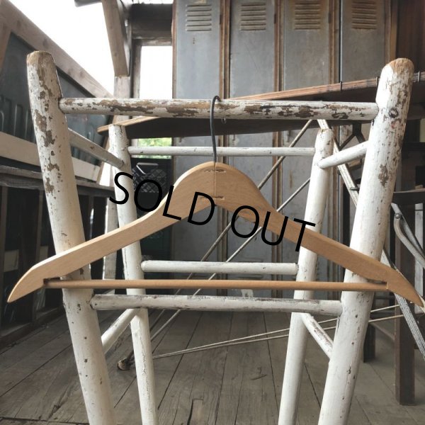 画像5: Vintage Antique Advertising Wood Hanger PIER 66 (B242) (5)