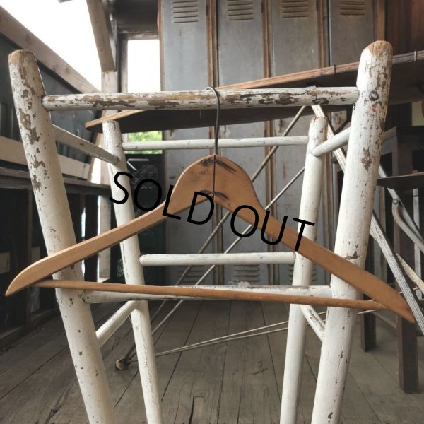 画像5: Vintage Antique Advertising Wood Hanger RAAB BROS. (B253) (5)