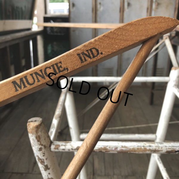 画像3: Vintage Antique Advertising Wood Hanger THE KELLER CO (B266) (3)