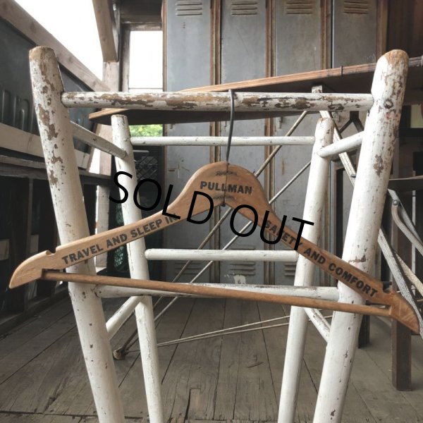 画像4: Vintage Antique Advertising Wood Hanger PULL MAN (B260) (4)