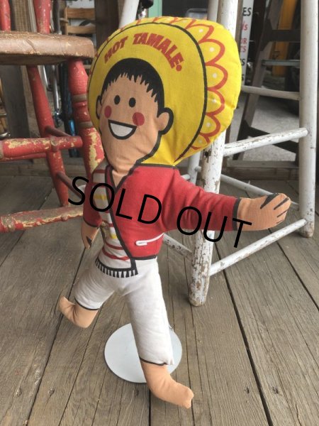画像4: 70s Vintage Advertising Hot Tamales Kid Pillow Doll (B083) (4)