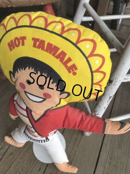 画像2: 70s Vintage Advertising Hot Tamales Kid Pillow Doll (B083) (2)