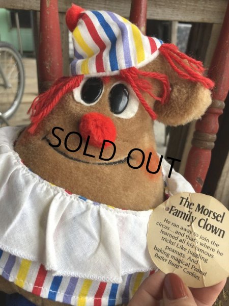 画像3: 80s Vintage Nestle Plush Doll  P.Nutty Clown (B269) (3)