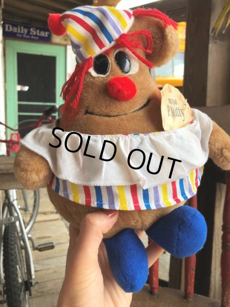 画像6: 80s Vintage Nestle Plush Doll  P.Nutty Clown (B269) (6)