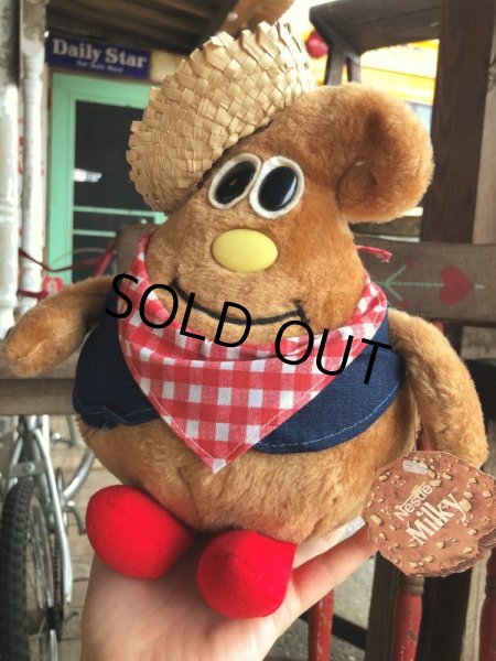 画像6: 80s Vintage Nestle Plush Doll  Milky Cousin (B272) (6)