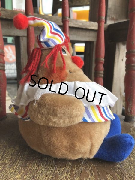 画像5: 80s Vintage Nestle Plush Doll  P.Nutty Clown (B269) (5)