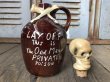 画像6: 50s Vintage JAPAN Skull Poison Bottle Decanter (B275) (6)