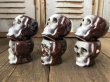 画像12: 50s Vintage JAPAN Skull Poison Bottle Decanter Shot Glass SET (B276) (12)