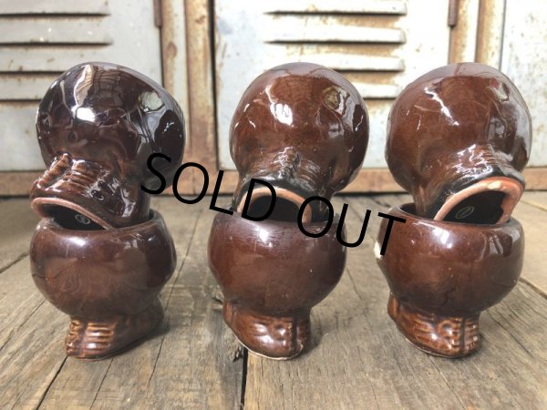 画像13: 50s Vintage JAPAN Skull Poison Bottle Decanter Shot Glass SET (B276) (13)