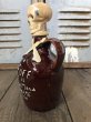 画像2: 50s Vintage JAPAN Skull Poison Bottle Decanter (B275) (2)