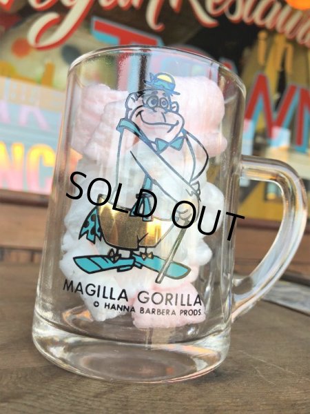 画像10: Vintage Hanna Barbera Magilla Gorilla Mug Glass (B283) (10)
