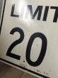 画像3: Vintage Road Sign SPEED LIMIT 20 (B290)  (3)