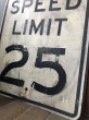 画像3: Vintage Road Sign SPEED LIMIT 25 (B311)  (3)