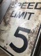 画像3: Vintage Road Sign SPEED LIMIT 25 (B309)  (3)