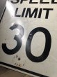 画像3: Vintage Road Sign SPEED LIMIT 30 (B314)  (3)