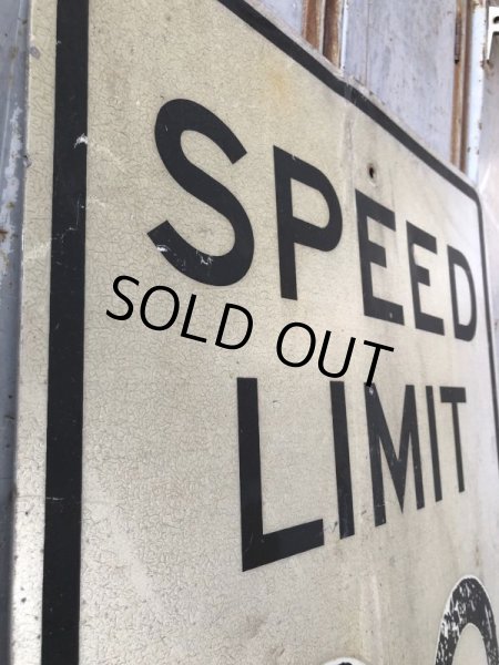 画像2: Vintage Road Sign SPEED LIMIT 30 (B319)  (2)