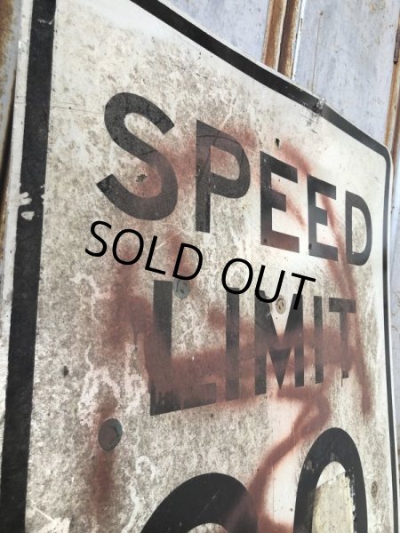 画像2: Vintage Road Sign SPEED LIMIT 20 (B284)  (2)
