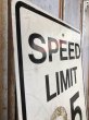 画像2: Vintage Road Sign SPEED LIMIT 25 (B302)  (2)