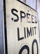 画像3: Vintage Road Sign SPEED LIMIT 20 (B286)  (3)