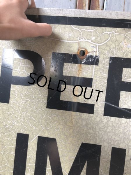 画像5: Vintage Road Sign SPEED LIMIT 25 (B304)  (5)