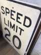 画像3: Vintage Road Sign SPEED LIMIT 20 (B296)  (3)