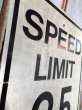 画像3: Vintage Road Sign SPEED LIMIT 25 (B313)  (3)