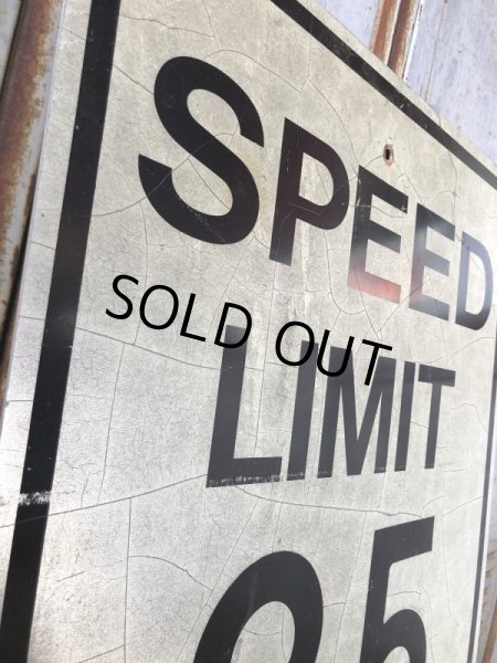 画像3: Vintage Road Sign SPEED LIMIT 25 (B313)  (3)