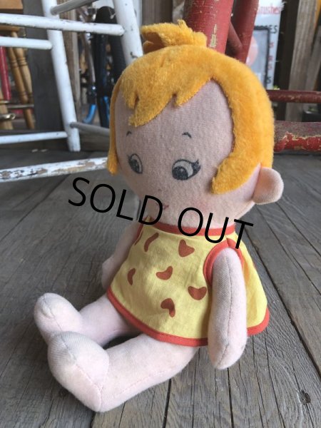 画像3: Vintage The Flintstones Pebbles Doll (B327) (3)