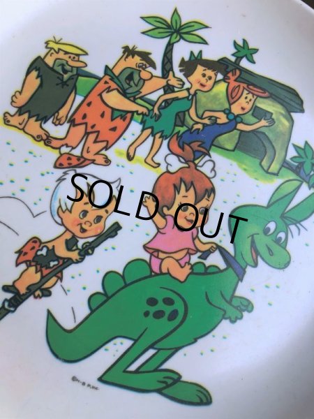 画像3: Vintage The Flintstones Dinner Plate (B333) (3)