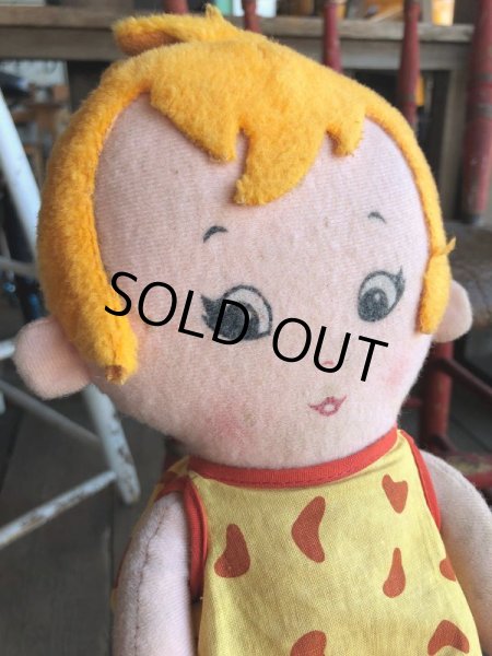 画像5: Vintage The Flintstones Pebbles Doll (B327) (5)