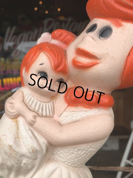 画像8: 70s Vintage The Flintstones Wilma & Pebbles Bank (B350) (8)