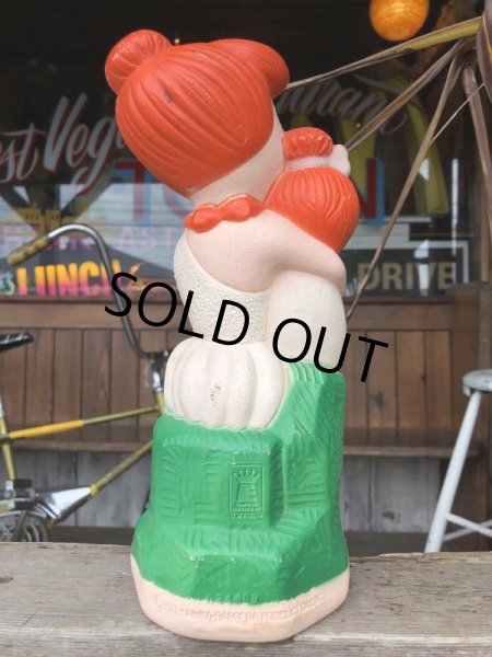 画像4: 70s Vintage The Flintstones Wilma & Pebbles Bank (B350) (4)