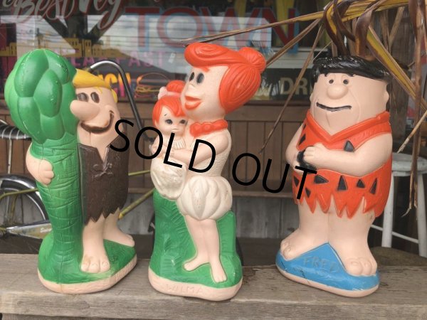 画像7: 70s Vintage The Flintstones Fred Bank (B351) (7)