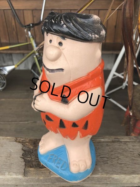 画像4: 70s Vintage The Flintstones Fred Bank (B351) (4)