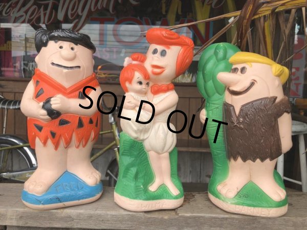 画像9: 70s Vintage The Flintstones Wilma & Pebbles Bank (B350) (9)
