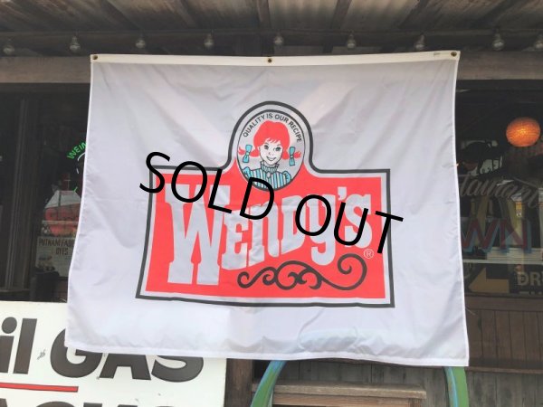 画像5: Vintage Wendy's Banner (B353) (5)