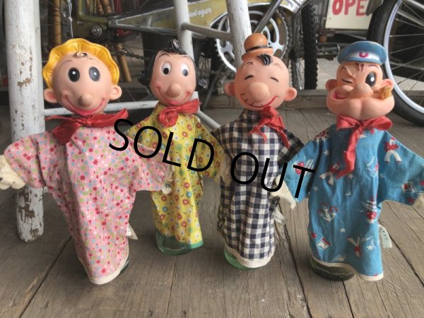 画像4: Vintage Gund Popeye Hand Puppet (B357) (4)