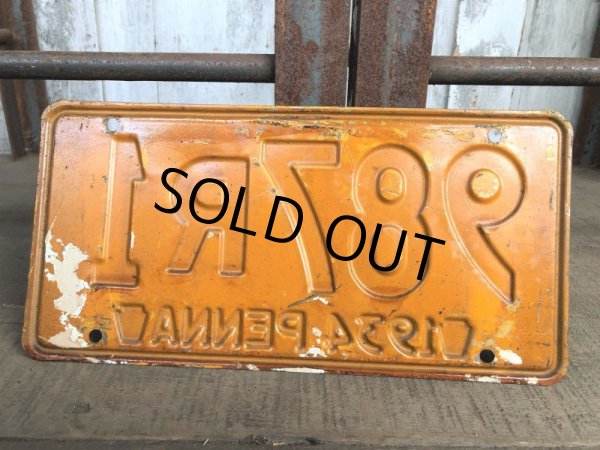 画像2: 30s Vintage License Plates 1934 987R1 (B366)  (2)