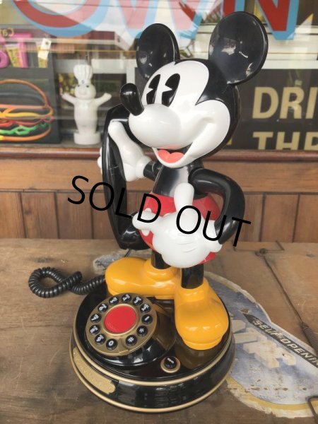 画像4: 90s Vintage Disney Mickey Phone (B371) (4)