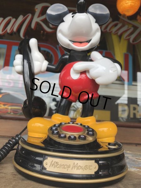 画像7: 90s Vintage Disney Mickey Phone (B371) (7)