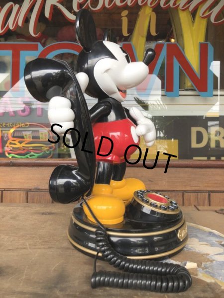 画像2: 90s Vintage Disney Mickey Phone (B371) (2)
