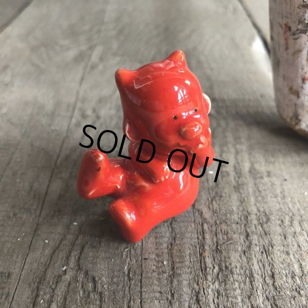 画像3: Vintage Hot Stuff Red Devil Ceramic Figure (B376)  (3)