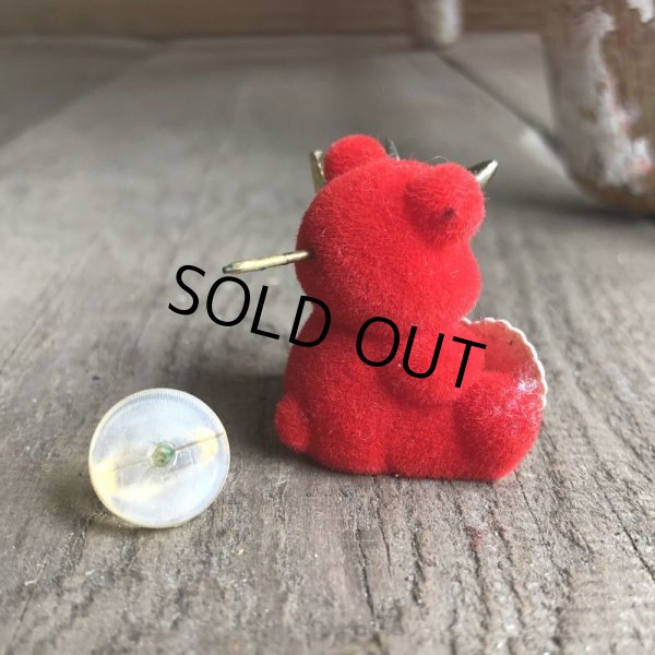 画像3: Vintage Hot Stuff Bear Red Devil Pins (B377)  (3)