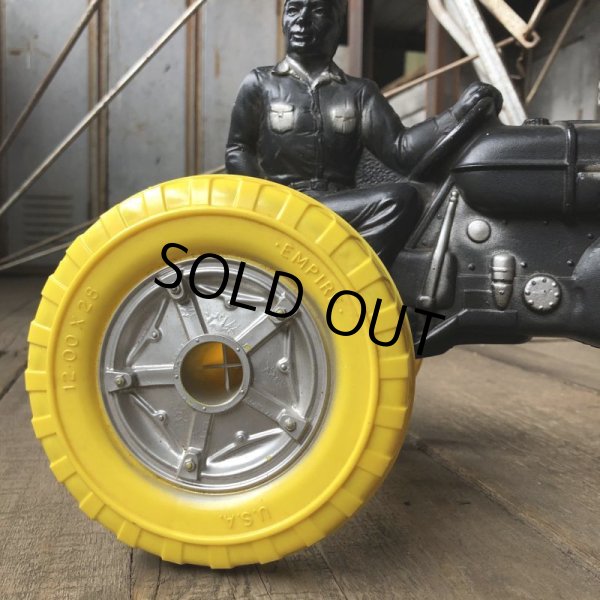 画像4: 60s Vintage Empire Tractor Plastic Mold Toy Rare Color (B359) (4)