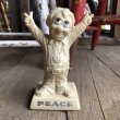 画像1: Vintage Message Doll PEACE (B373)  (1)